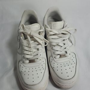 Air force 1 Shoes White Size 7Y Used